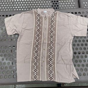 Summer casual button down shirt